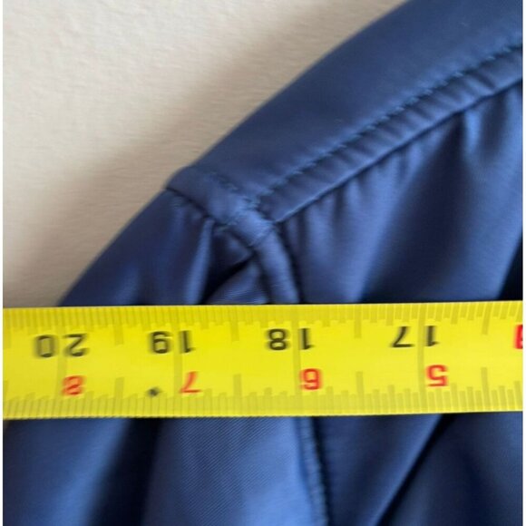 BeenTrill Mens Patch Bomber Jacket Blue Size XL - Picture 2 of 15